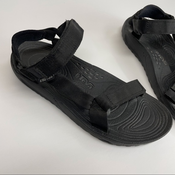 TEVA Men’s Black Adjustable Strap Sandals main image 5